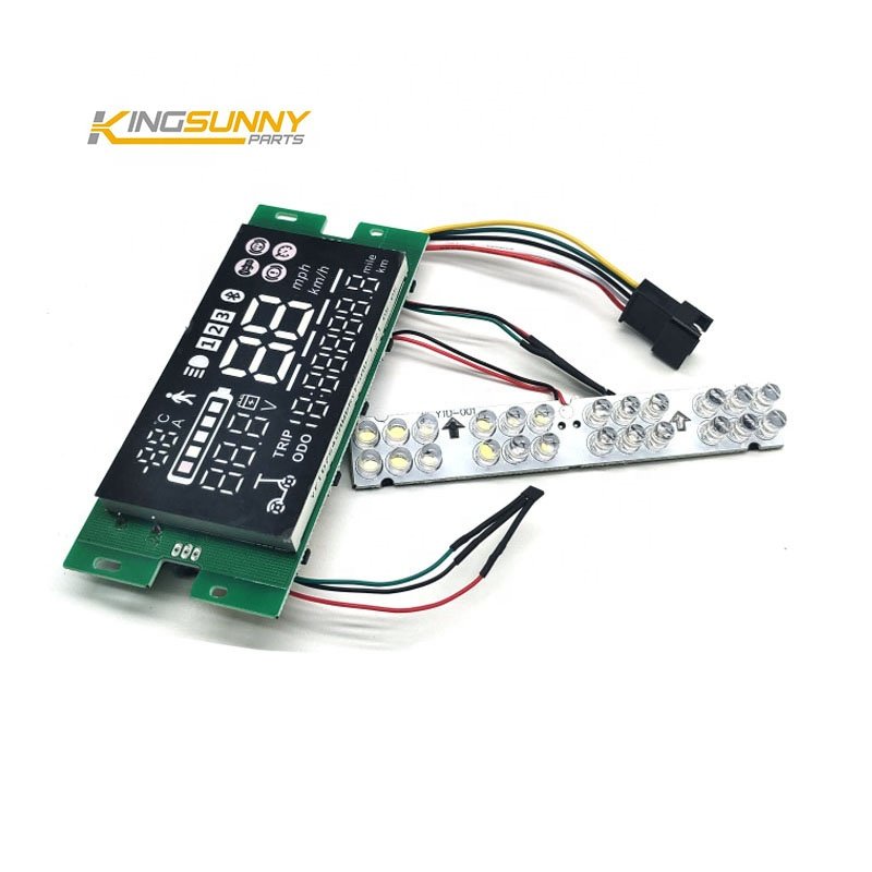 King-Sunny Scooter New Arrival New Display With LED Light For Kugoo S1 S2 S3 Electric Scooter Replacement Display
