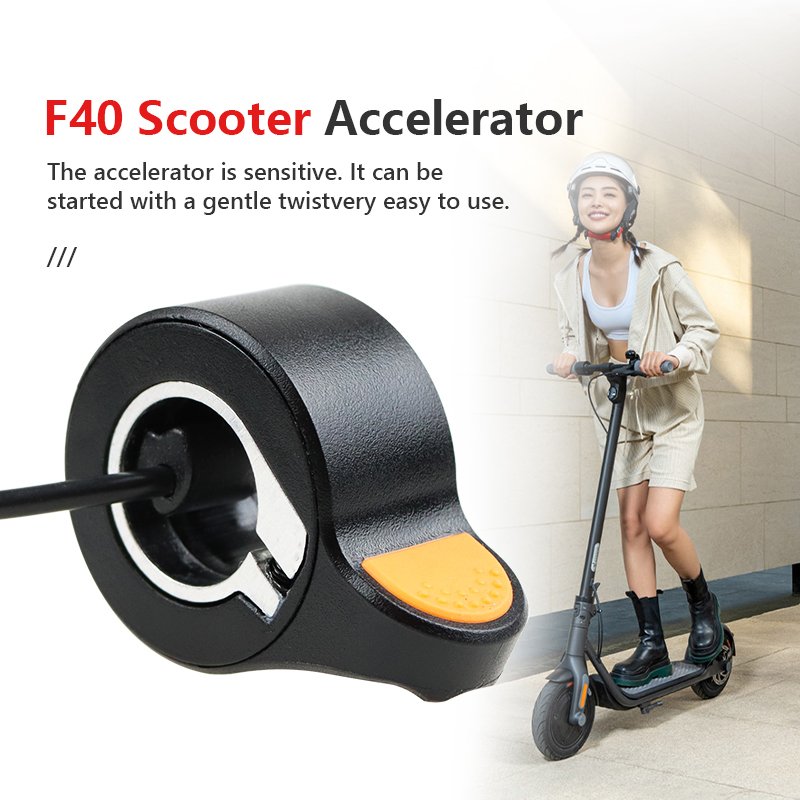 Scooter Accessories Finger Dial Accelerator Speed Regulation Turn Handle Right Hand accelerator For Ninebot F40