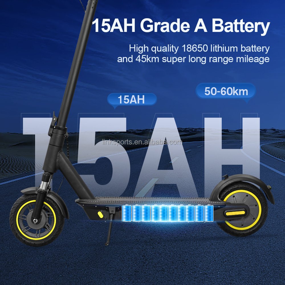 wholesale dropshipping EU US warehouse 10 inch long range scooter electrico Waterproof 500W 36v 15ah Adult Electric Scooters