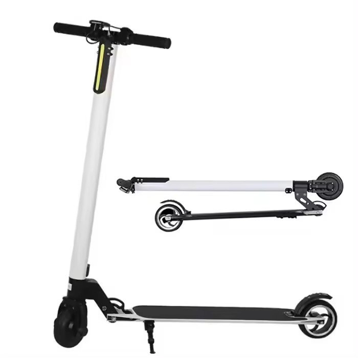China Custom Made Carbon Fiber Electric Scooter Lightweight and Portable