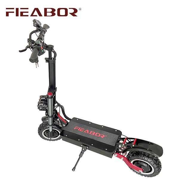 Electric Scooter 5600W Dual Motor and 60V 30Ah 36Ah Battery 85km/h Double Suspension 11inch Foldable Commuting Scooter with Seat