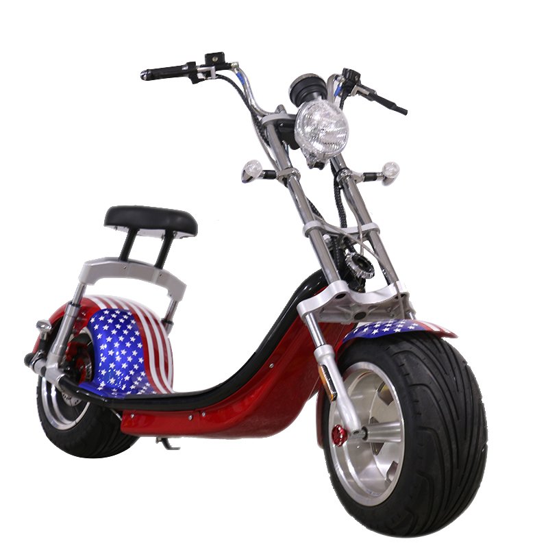 New design M2 EEC 60V 2000w motor citycoco electric scooter