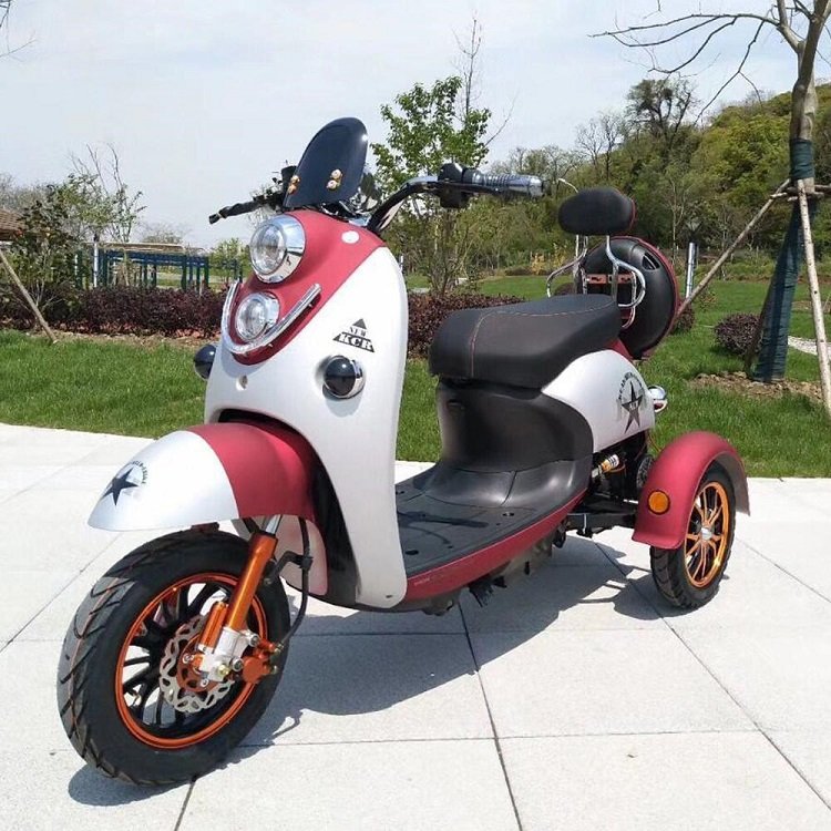 Electric tricycle adults 3 wheels electric scooter motorcycle vehicles