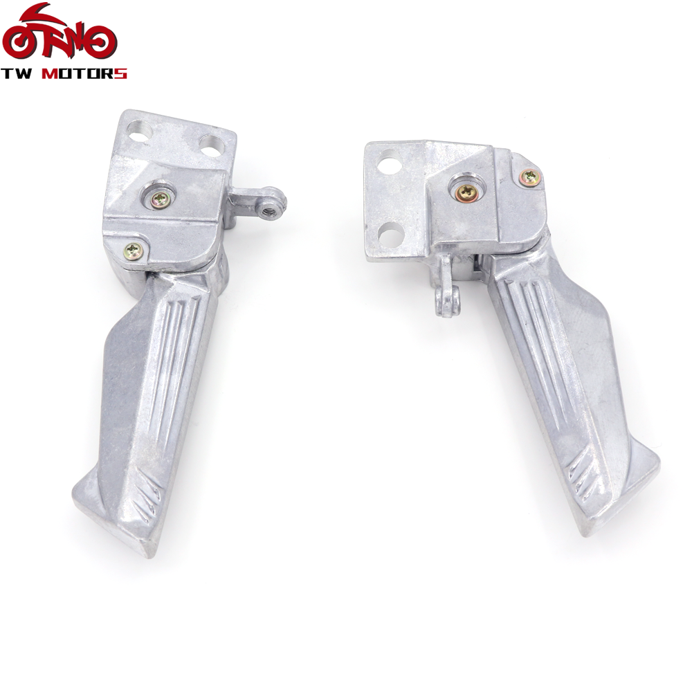 Automatic Motorcycle Rear Foot Pegs Pedals Footrest Electric Scooter Foot Peg Motorbike Pedal For JOG