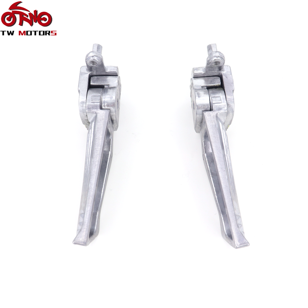 Automatic Motorcycle Rear Foot Pegs Pedals Footrest Electric Scooter Foot Peg Motorbike Pedal For JOG
