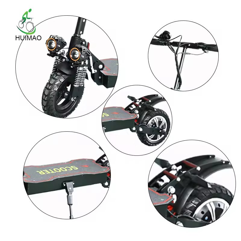 electric scooter dual motor e battery elektrikli scooter escooter e elektro off road for mobility 48v