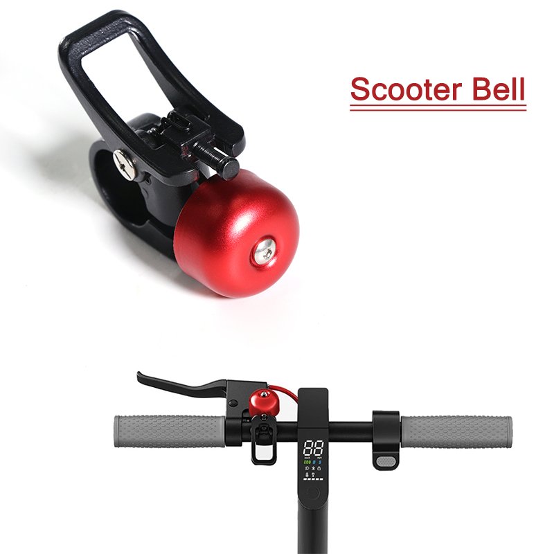 Superbsail Scooter Horn Aluminum Alloy Bell For Xiaomi M365 Scooter Loud Siren Kid Bike Scooter MTB Bells Cycling Accessories