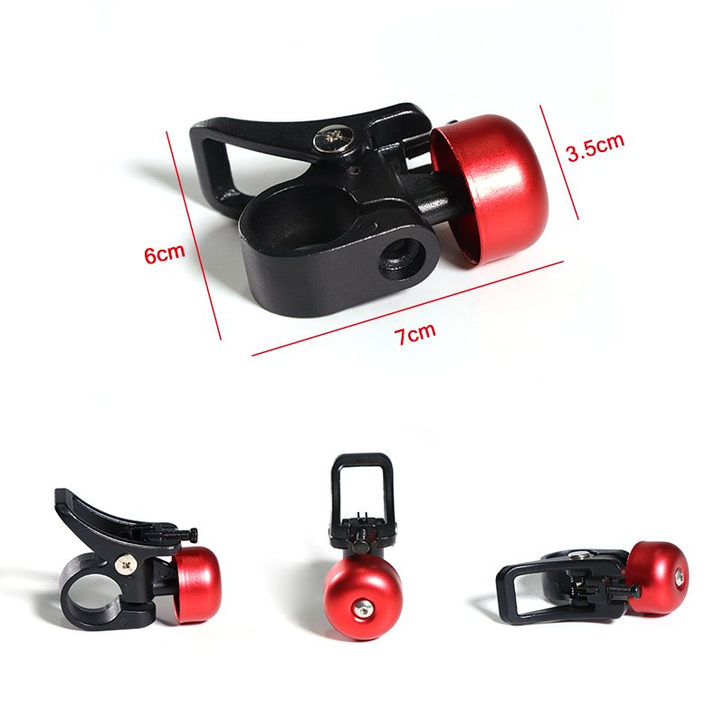 Superbsail Scooter Horn Aluminum Alloy Bell For Xiaomi M365 Scooter Loud Siren Kid Bike Scooter MTB Bells Cycling Accessories