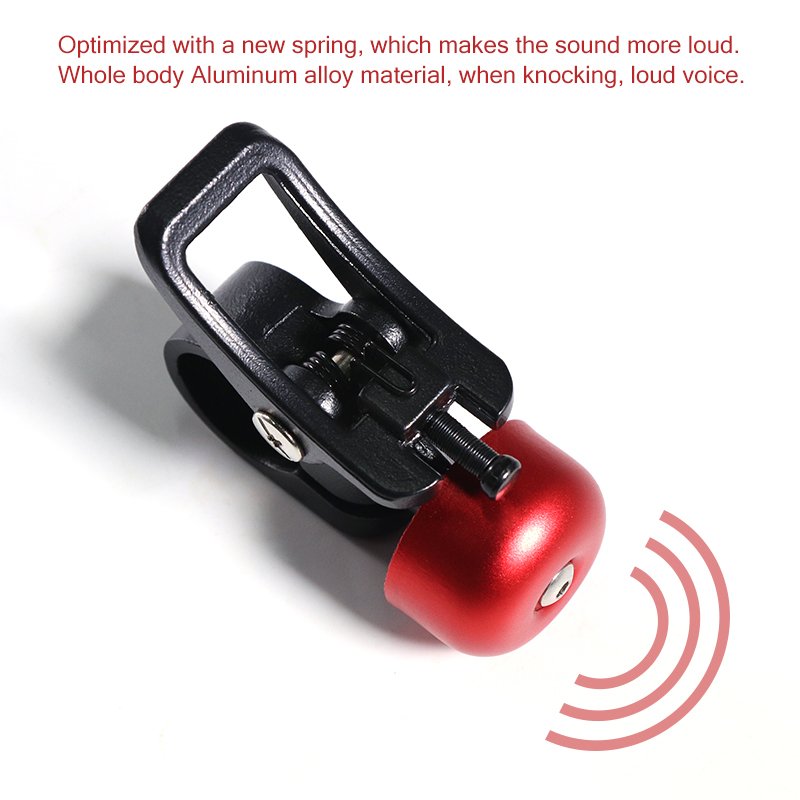 Superbsail Scooter Horn Aluminum Alloy Bell For Xiaomi M365 Scooter Loud Siren Kid Bike Scooter MTB Bells Cycling Accessories