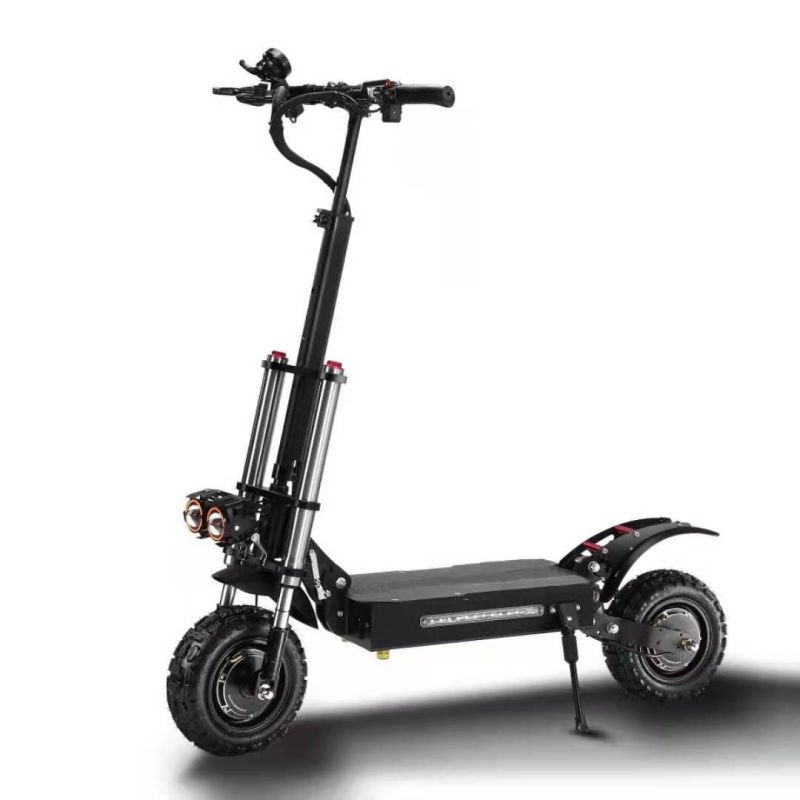 2023 Geofought E5B 5600w 60V 30ah 38Ah Fast Electric Scooter 50 Mph Powerful 6000W Dual Motor 11" Off Road E Scooter for Adults