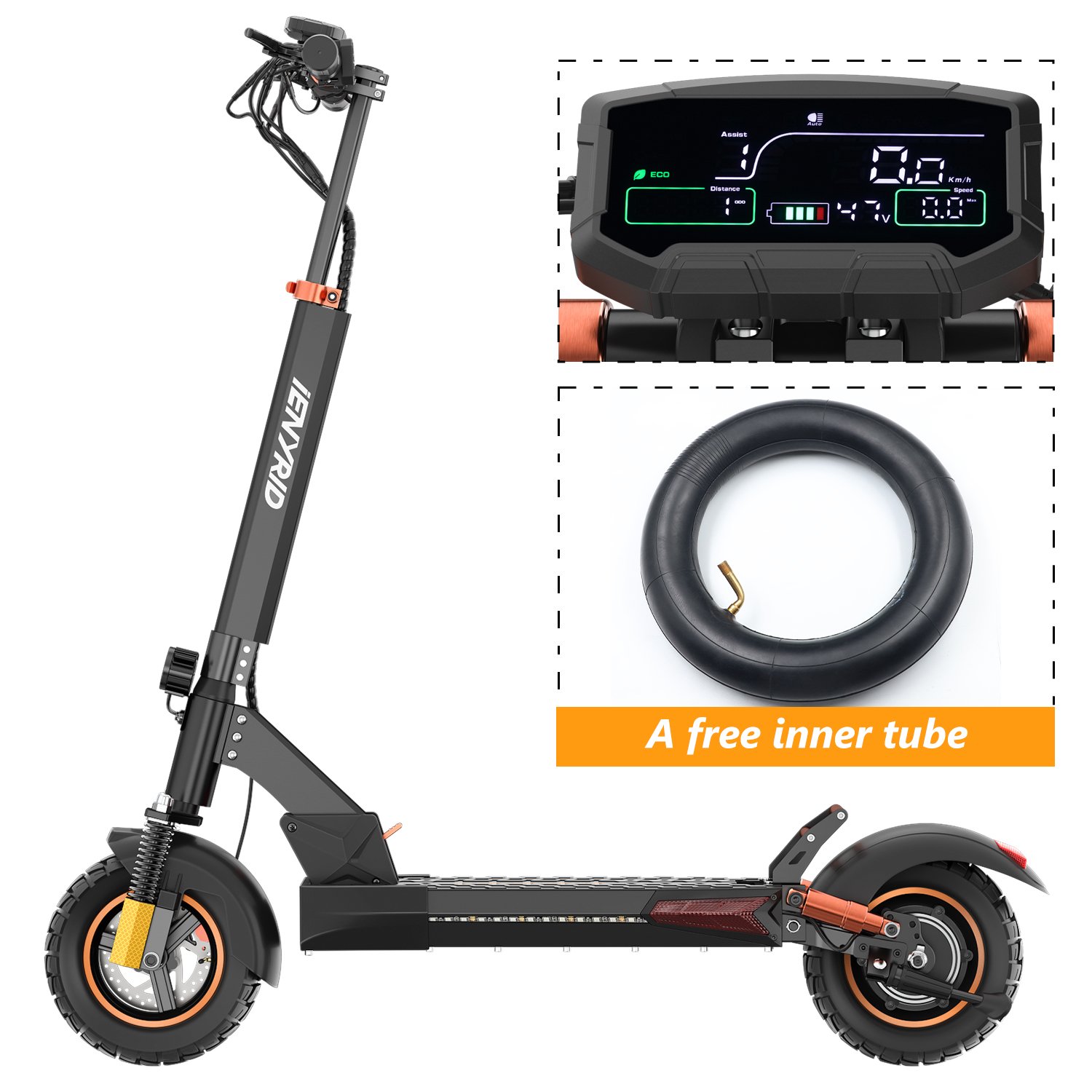 EU Warehouse Scooter 800W 20AH Off Load E Scooter 28MPH/45KM/H Original Ienyrid M4 PRO S+ MAX Electric Scooters