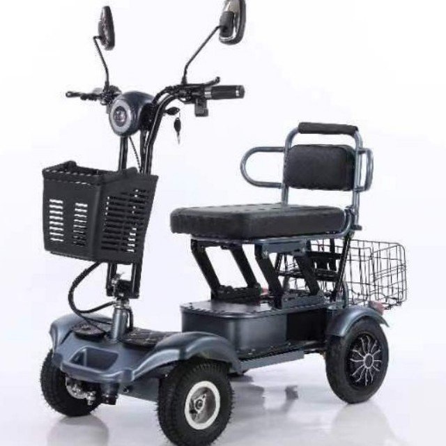 2023 High Speed Powerful Mobility CE one Seat four Wheels Moped cheaper scooter Electric Motorcycle