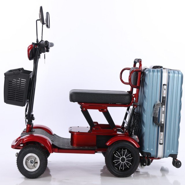 2023 High Speed Powerful Mobility CE one Seat four Wheels Moped cheaper scooter Electric Motorcycle