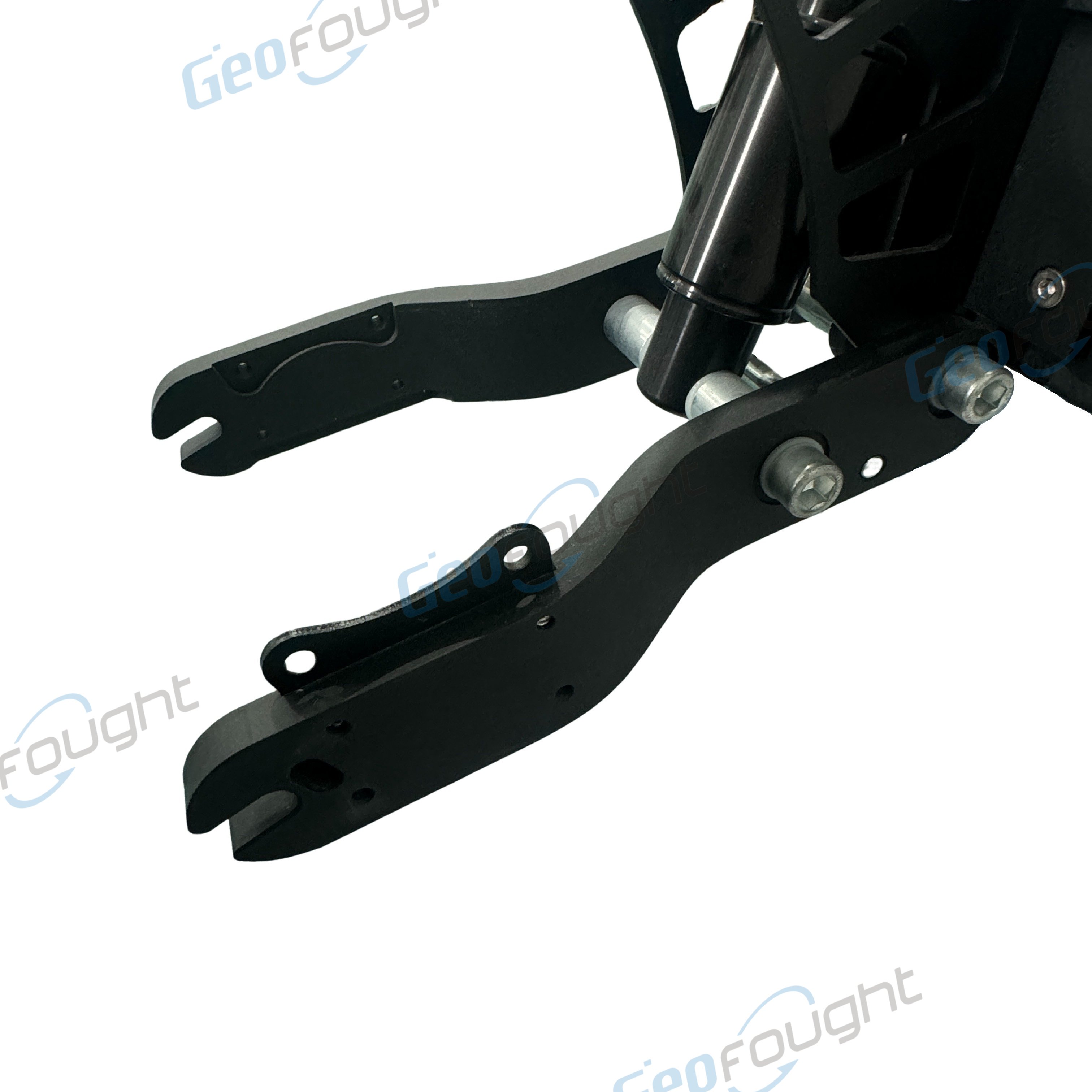 Electric scooter parts accessories front & rear fork swing arm and spring shock absorber suspension for scooter frame