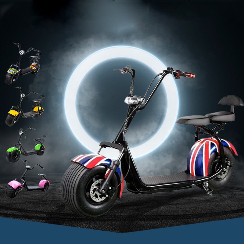 Hot Sale 60v 1000w Good Quality Off Road Electrical Scooter 2 Wheels Electric Scooter Tricycles