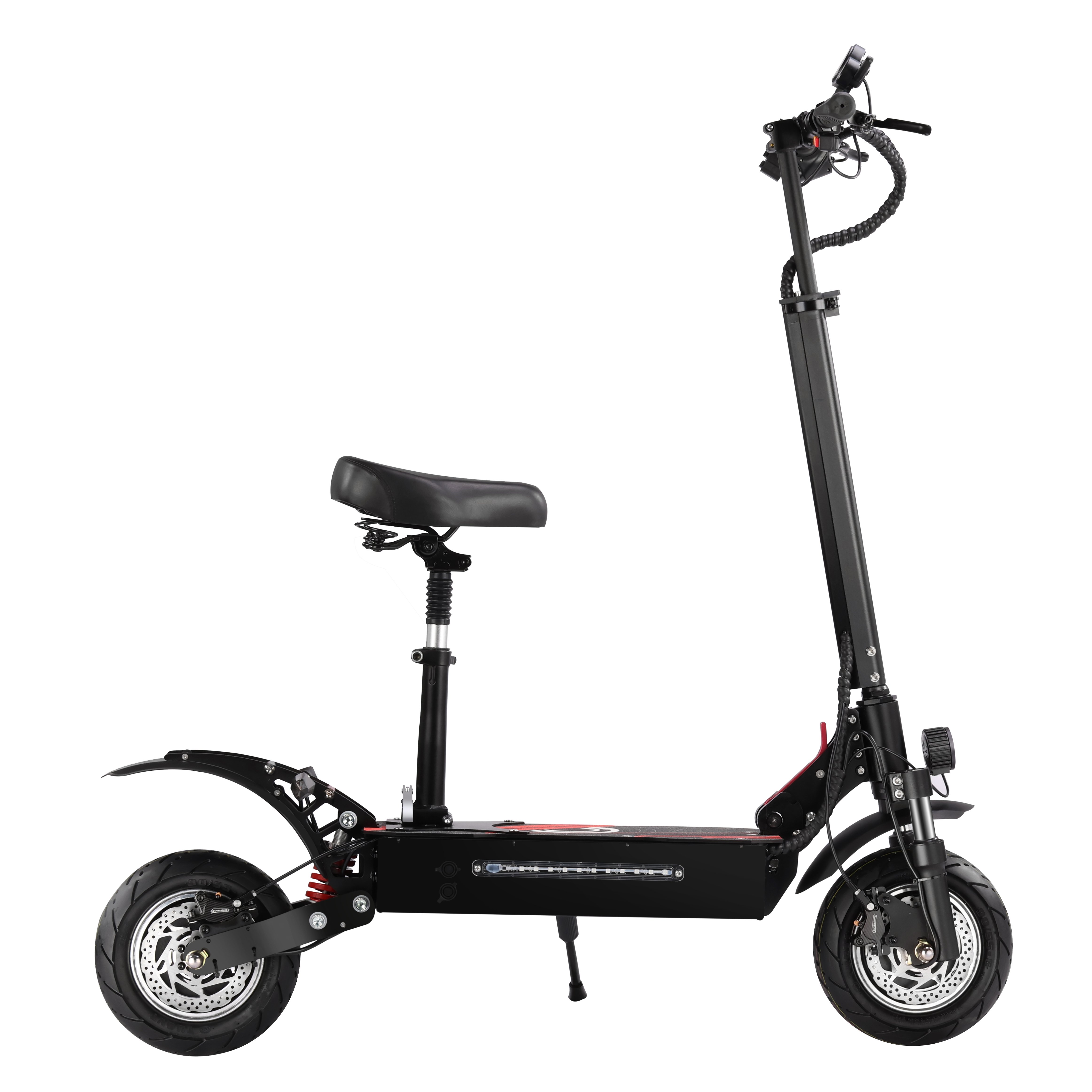 Electric scooter 10 inch off-road adult electric car dual-drive high-speed foldable scooter two-wheeled lithium electric car