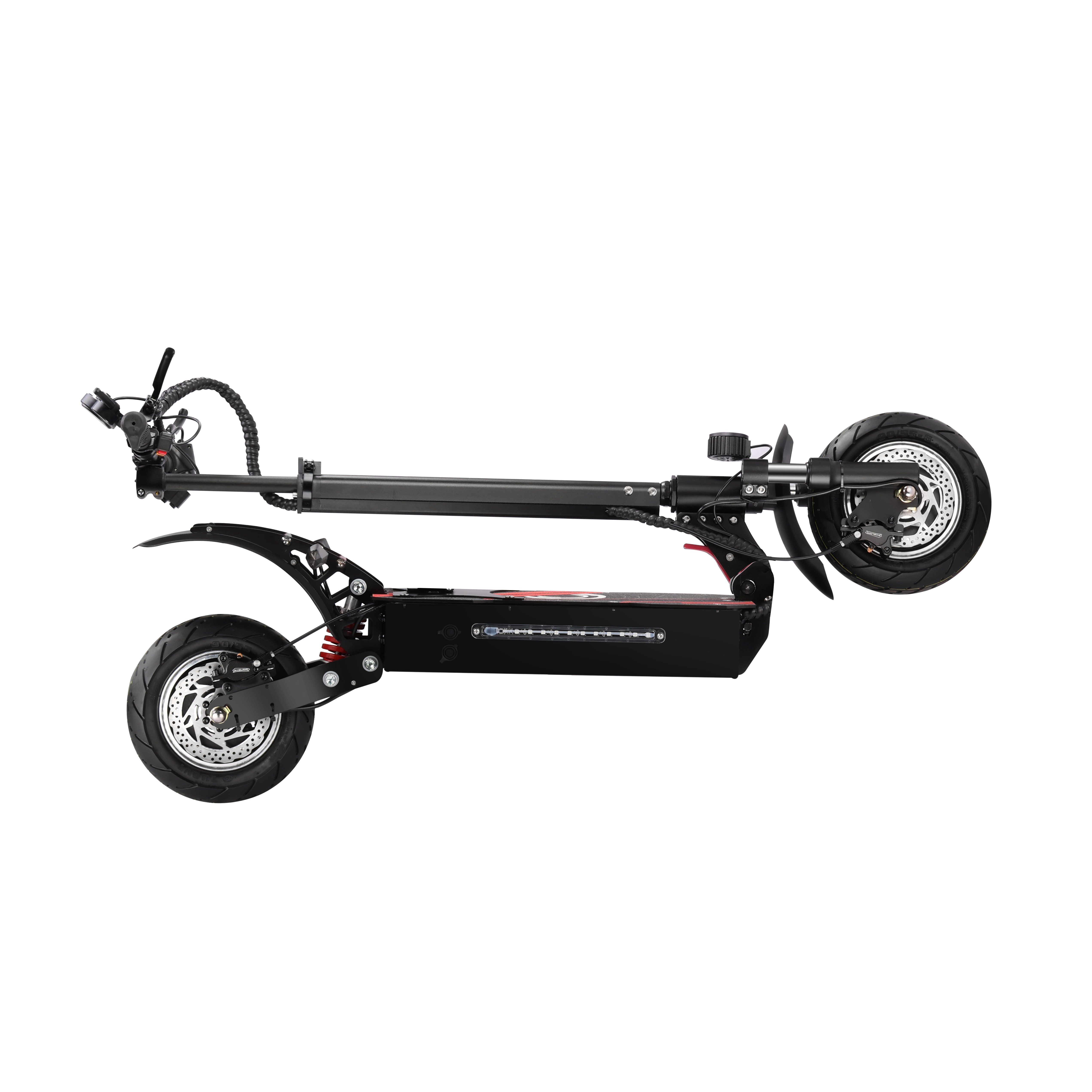 Electric scooter 10 inch off-road adult electric car dual-drive high-speed foldable scooter two-wheeled lithium electric car