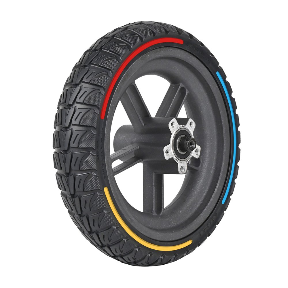 Cityneye Scooter Parts Solid Tires Rubber Tyres Metal Wheels 8.5x2-6.1 for Mi M365 Pro 2 1s Series Accessories