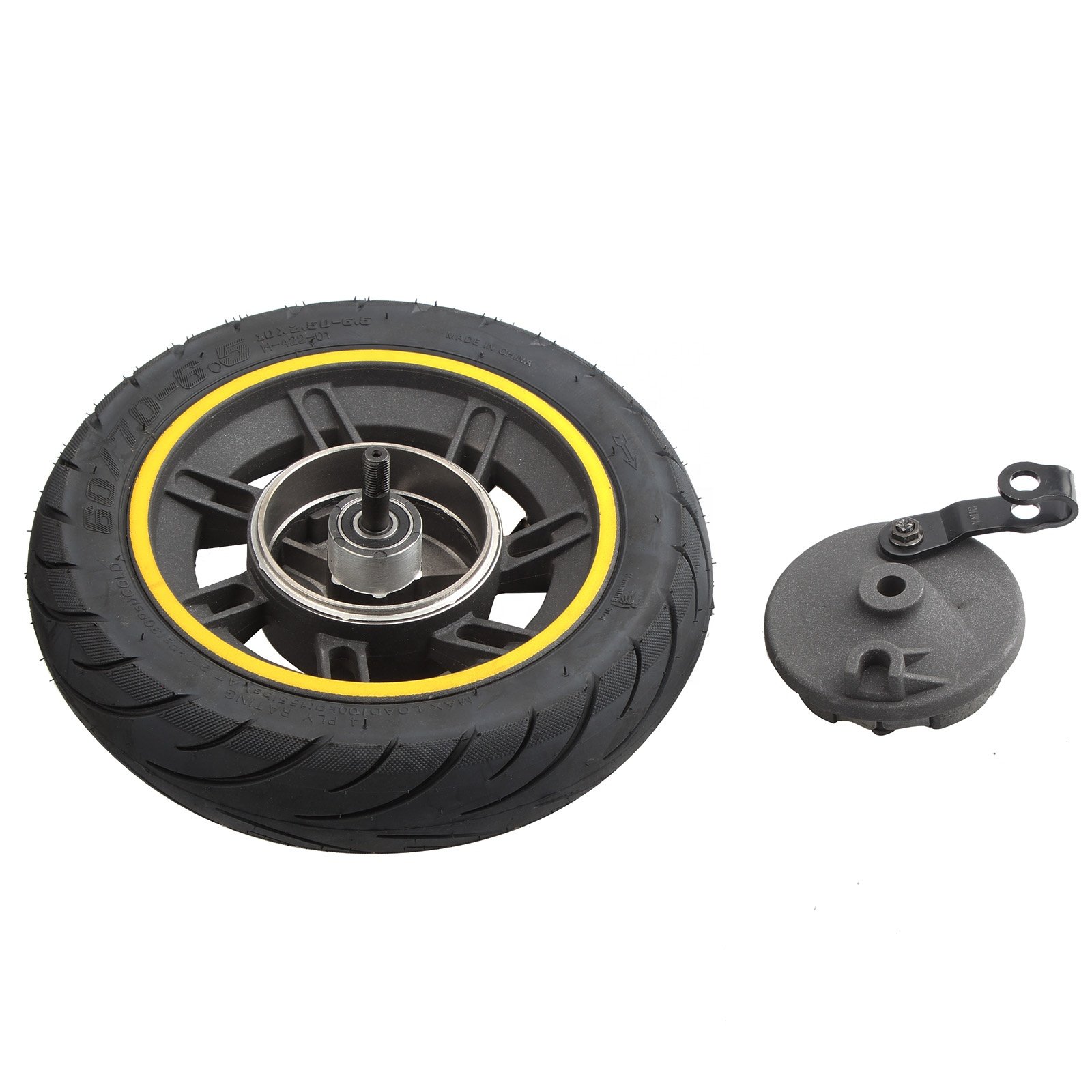 Scooter parts Front 60/70-6.5 Wheel Fox MAX G30 With drum brake electric scooter accessories wheel with the drum brake