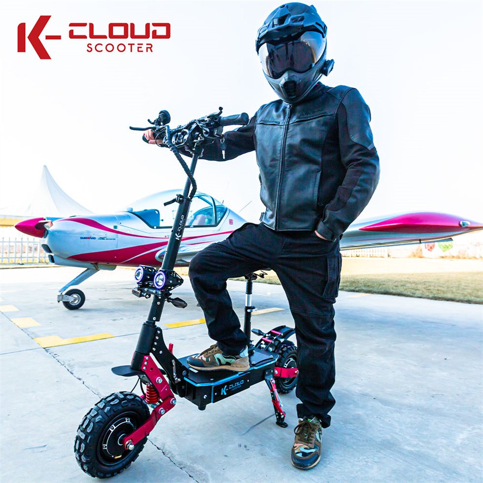 Eu Usa Warehouse 11 Inch E-Scooter 5600W 6000W 60V Powerful Adult Electric Scooter With Seat Patinete Electrico