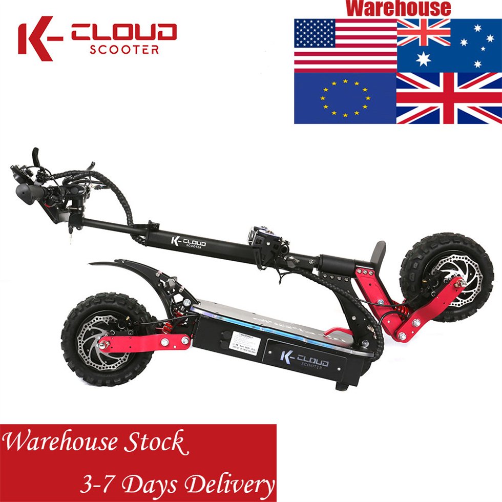 Eu Usa Warehouse 11 Inch E-Scooter 5600W 6000W 60V Powerful Adult Electric Scooter With Seat Patinete Electrico