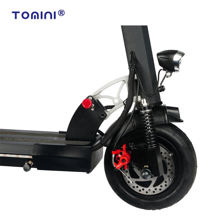 TOMINI China Supplier 48V 45 km h Front and rear shock absorption wide wheel 2000w adult electric scooter E scooter