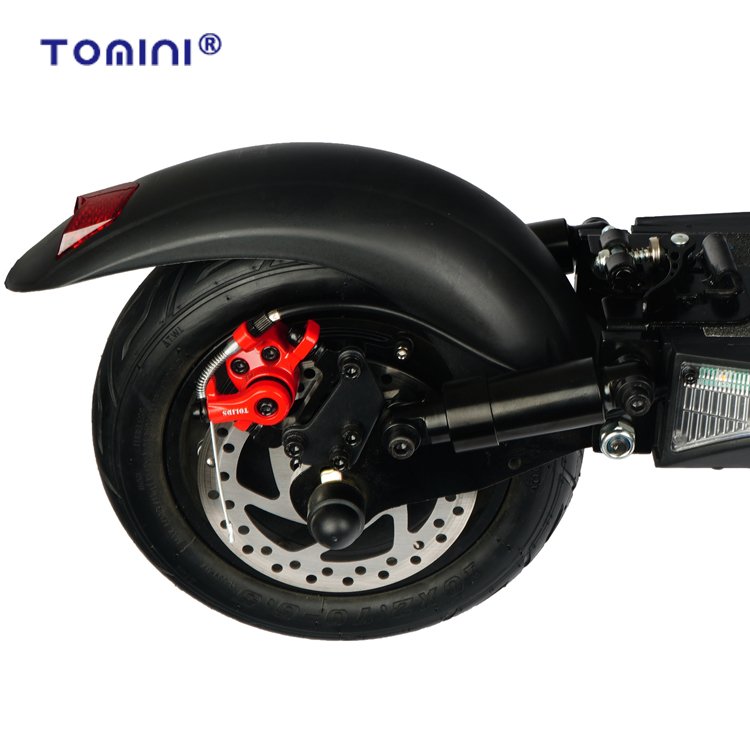TOMINI China Supplier 48V 45 km h Front and rear shock absorption wide wheel 2000w adult electric scooter E scooter