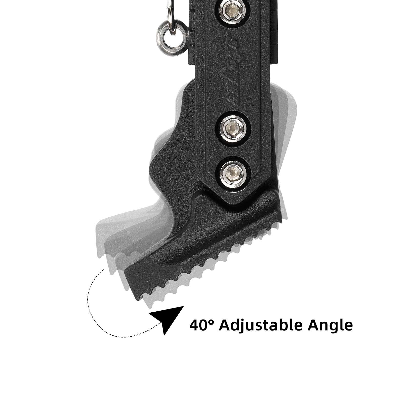 V2 adjustable kickstand for F series xiaomi scooters parking stand bracket foot support for scooter xiaomi ninebot park stand