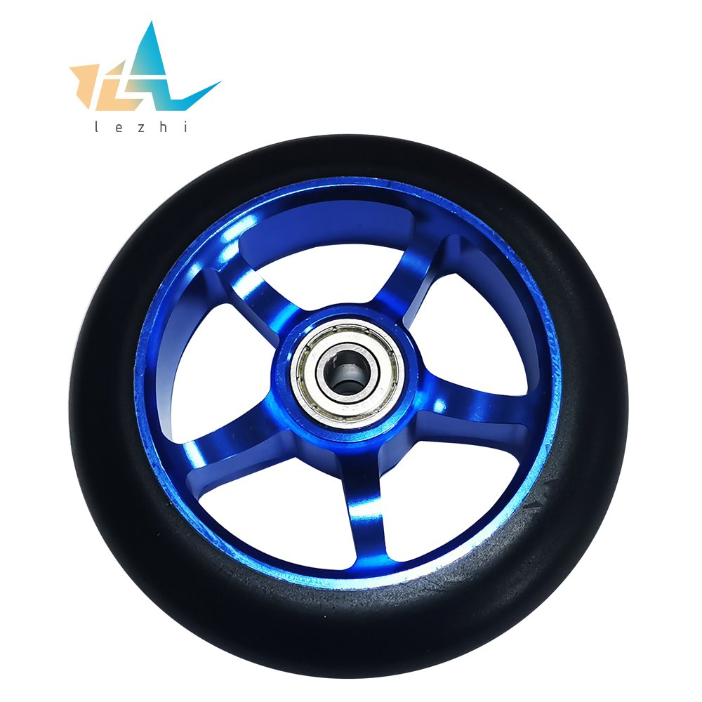 Custom Cheap 110 mm stunt scooter wheels skateboard with metal core