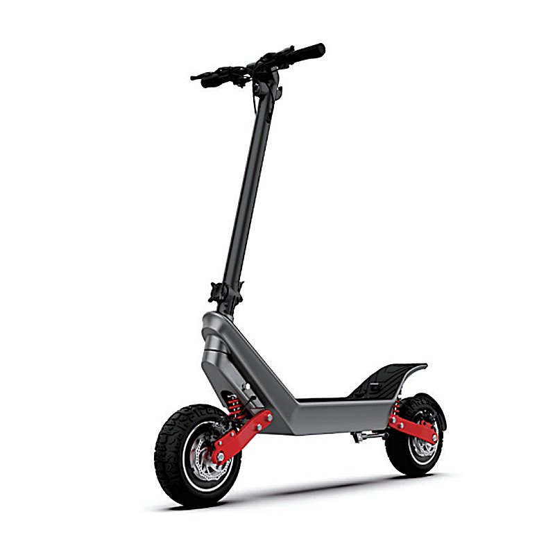 Waterproof 40km/h High speed 1200W 2400W acceleration motor foldable electric scooter with 11-inch off-road wide tire
