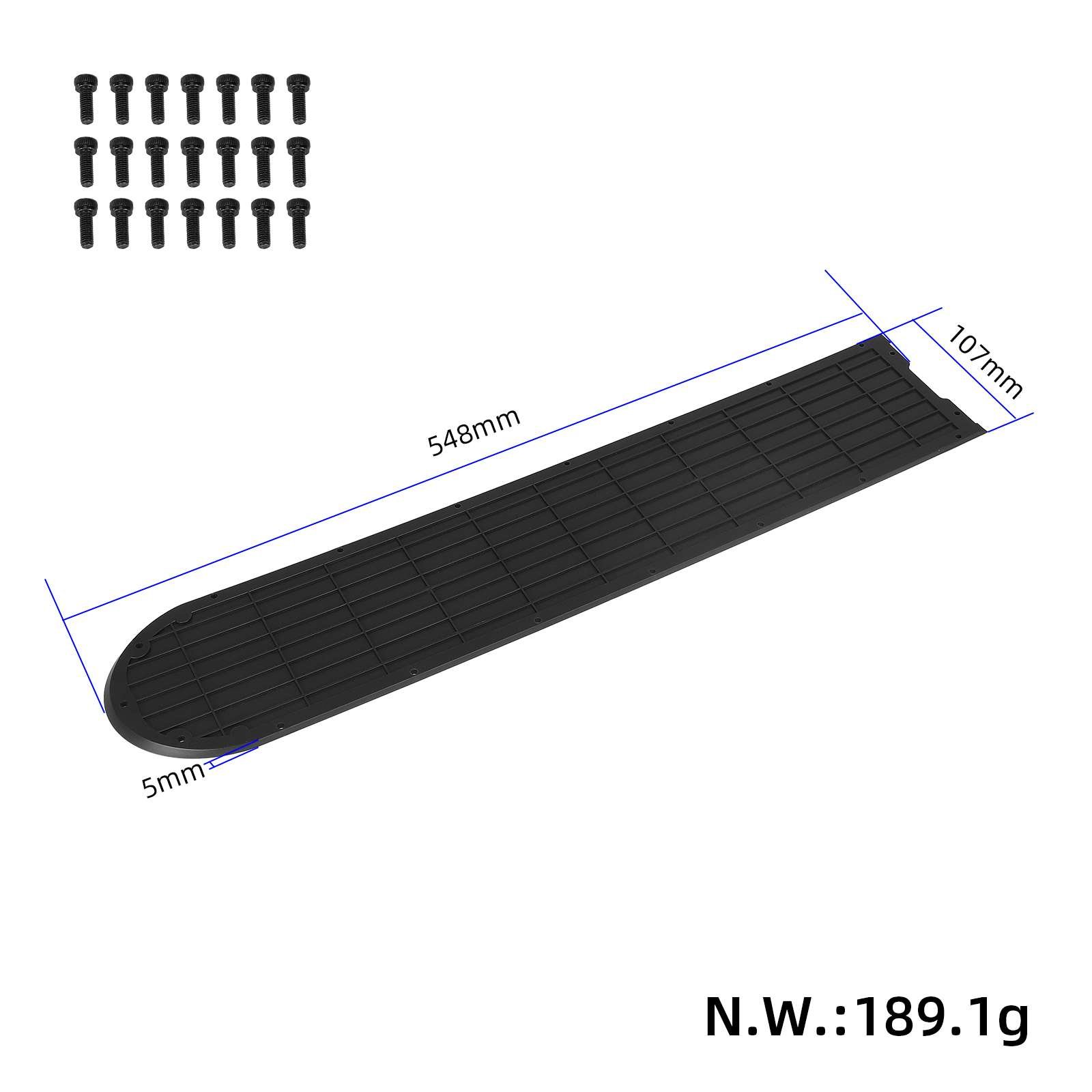 Electric Scooter Battery Bottom Cover Board For Xiaomi MI4 Pro Scooter High Quality Anti-dirty Foot Pads Accessories Parts