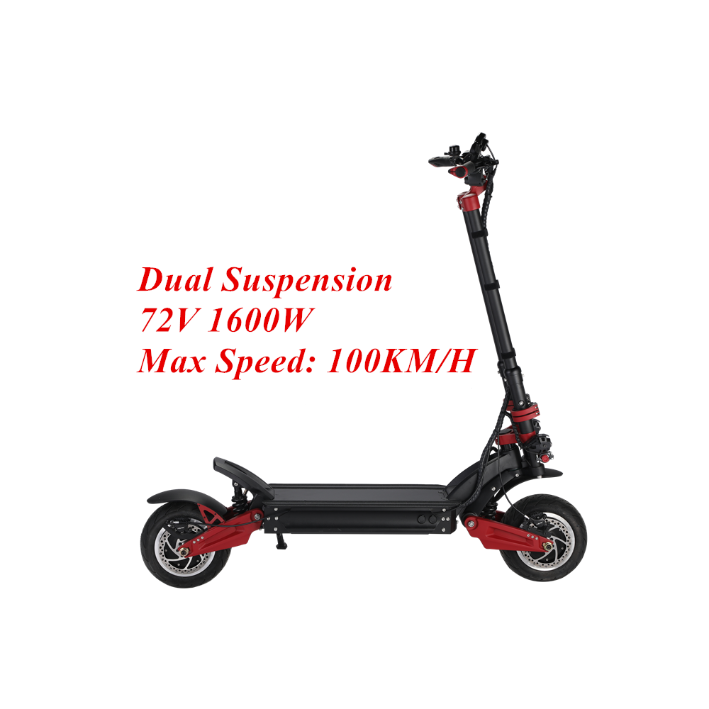 2024 New 11 Inch Strong Powerful 72V 26ah 1600W Hydraulic Brake Dual Motor Scooter Zero 11x Adult Electric Scooter.