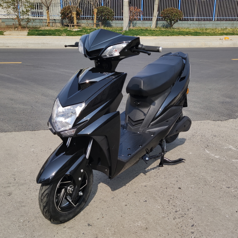 long range electric motorcycle racing adult e scooter rechargeable with solid tire in turkey
