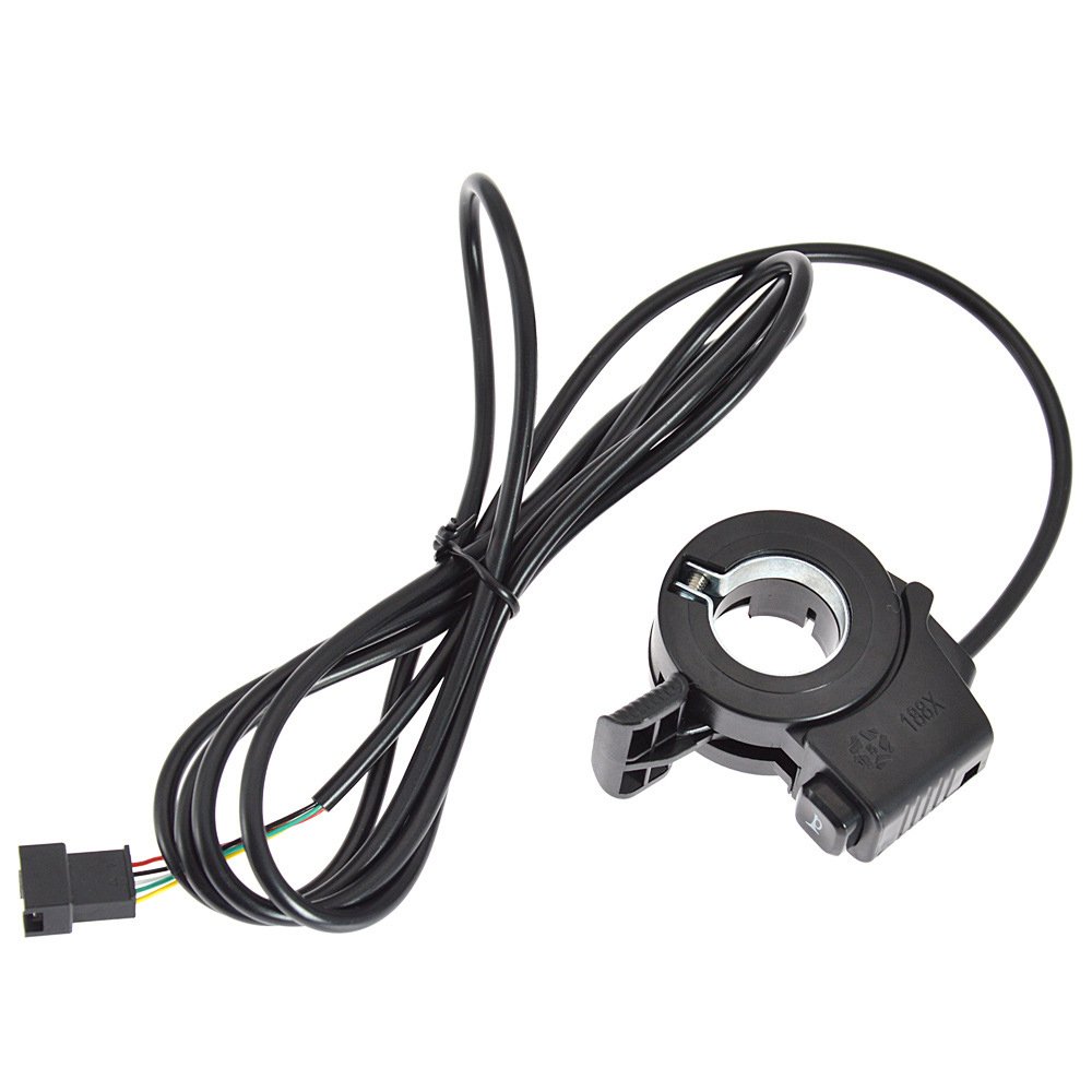 Electric Bike Thumb Lever Scooter Conversion Part Mini Ebike Slim Thumb Throttle For Mini Ebike Speed Control