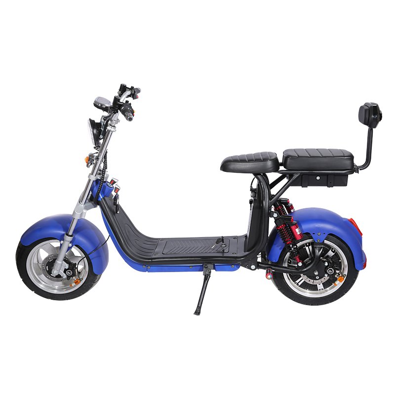 China 60v 12ah 20ah 40ah 3000w big wheel fat tire electric scooter with harlayment lithium citycoco parts battery
