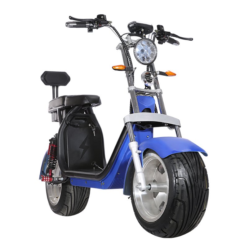 China 60v 12ah 20ah 40ah 3000w big wheel fat tire electric scooter with harlayment lithium citycoco parts battery