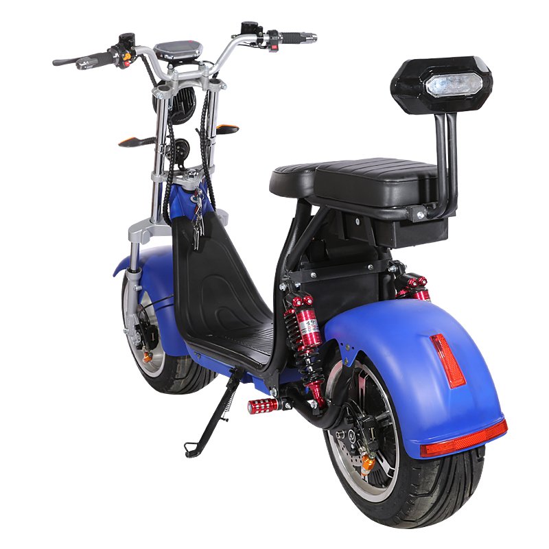 China 60v 12ah 20ah 40ah 3000w big wheel fat tire electric scooter with harlayment lithium citycoco parts battery