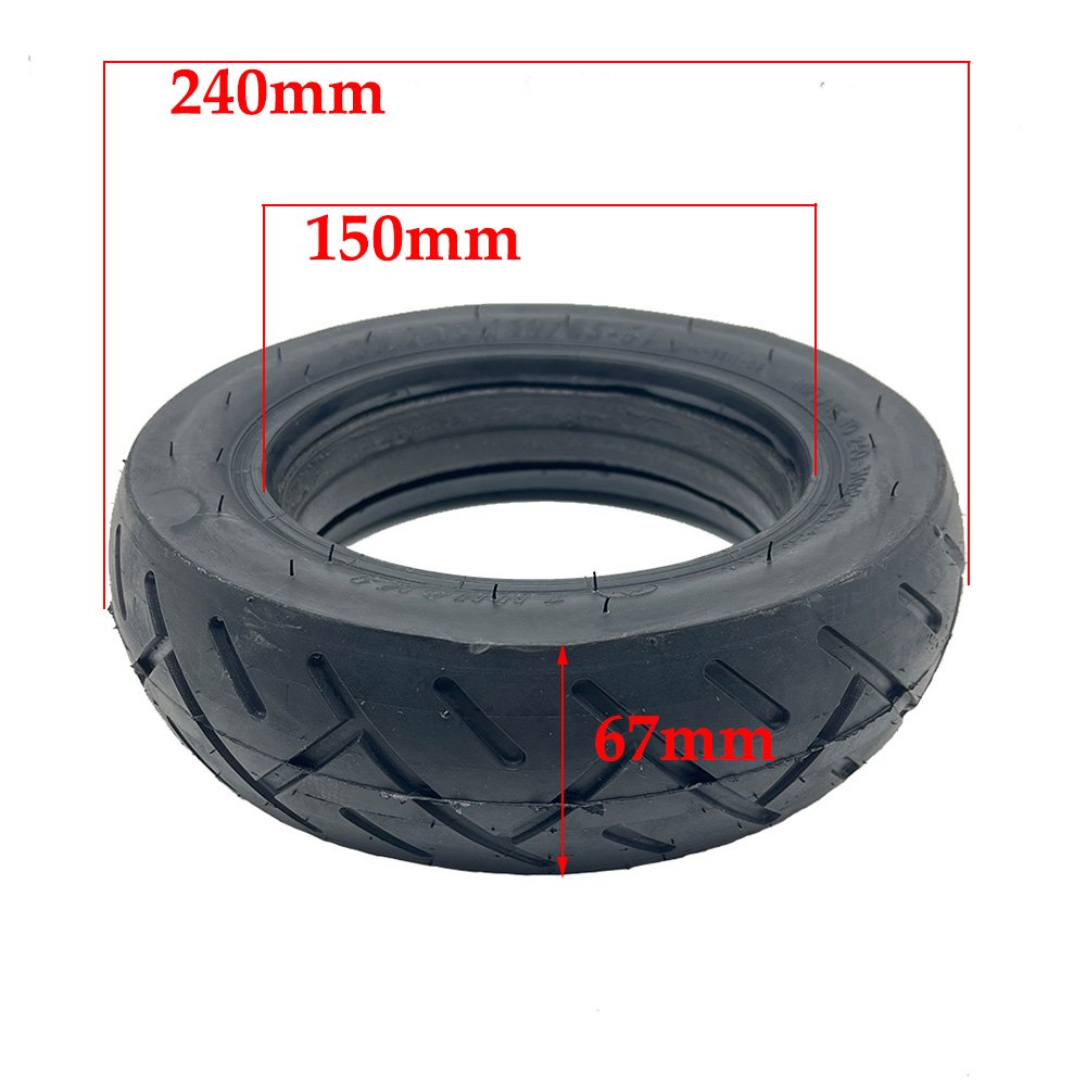 10 Inch 10x2.50 Solid Tire for Electric Scooter Polyurethane Foam Filled Tyre Parts