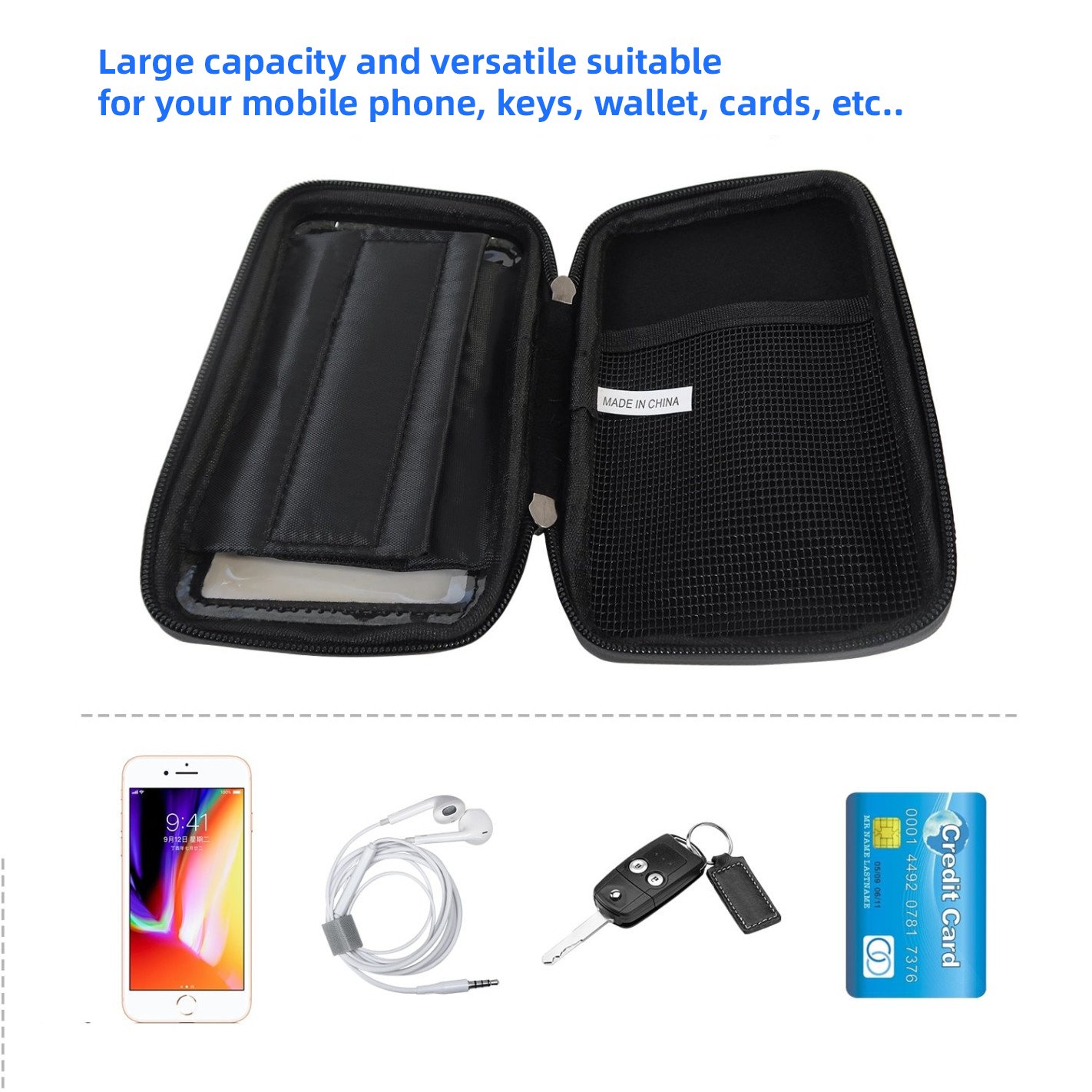 EU Warehouse Scooter Bicycle Bags Box Accessories Tool Storage Cycling Frame Holder Phone Front Mount Waterproof Bags Bike Parts