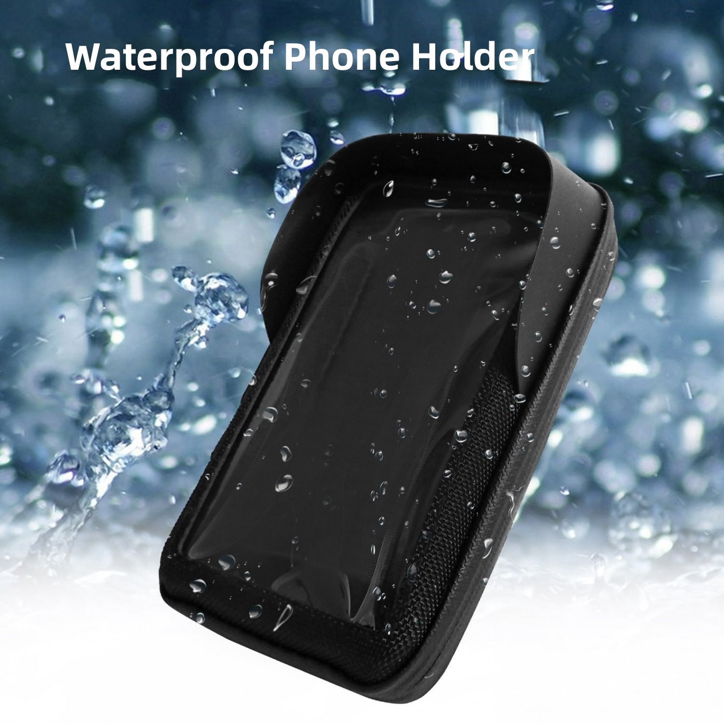 EU Warehouse Scooter Bicycle Bags Box Accessories Tool Storage Cycling Frame Holder Phone Front Mount Waterproof Bags Bike Parts