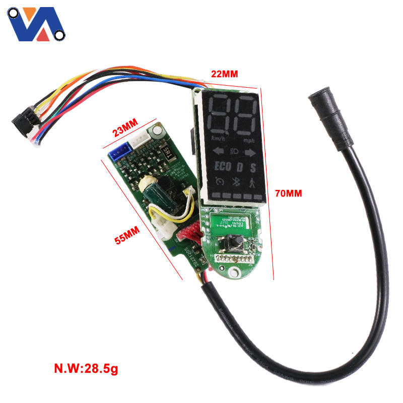 New Image AB.05.15.00.0001 Original Dashboard For Ninebot Max G2 Electric Scooter LED Display Board Motherboard Parts