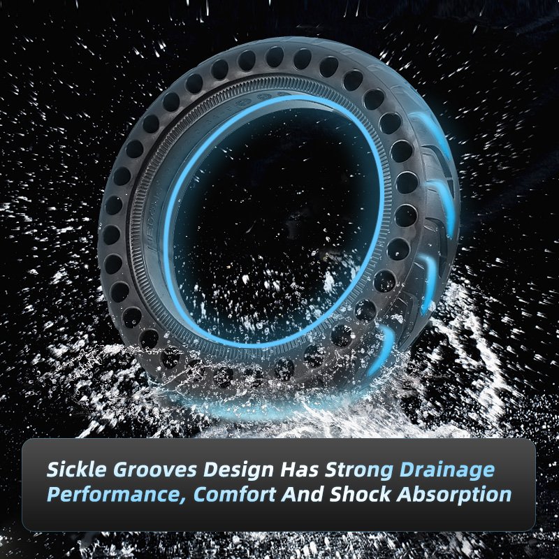 8 1/2 2 Electric Scooter Cityneye M365/PRO Honeycomb Tubeless Tire Rubber 8.5 Inch Non-Pneumatic Solid Tyre Spare Parts
