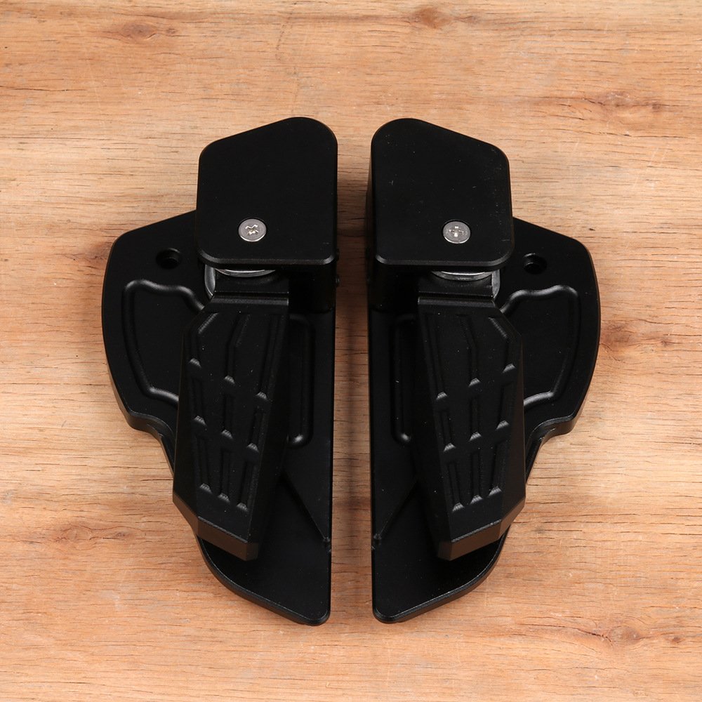 Motorcyclerear foot footrest extension pedals Automatic Ejection rebound folding footrest scooter for Vespa Sprint 125 150