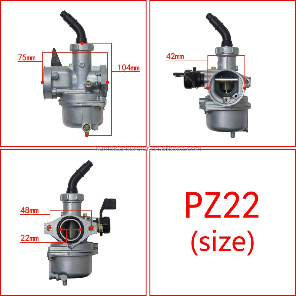 (Ready Stock) Pz22 22mm Carburetor Carb For Honda Win 100 Win100 Hero Cd 100 Deluxe 100cc 110cc 125cc Atv Monkey Scooter