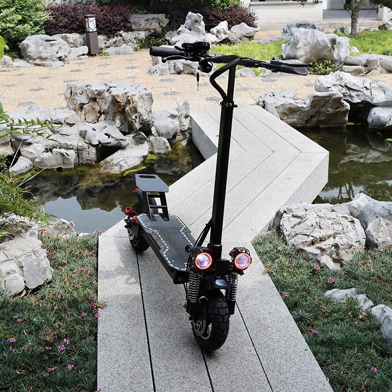 Powerful 1200w 36v 48v 10inch dual motor escooter e scooter off road portable scooter two wheels adult electric scooter