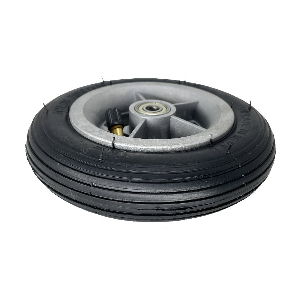 6 Inch Pneumatic Wheel 6x1 1/4 Tire with Aluminum Alloy Rim for Mini Electric Scooter Skateboard Wheelchair Accessories