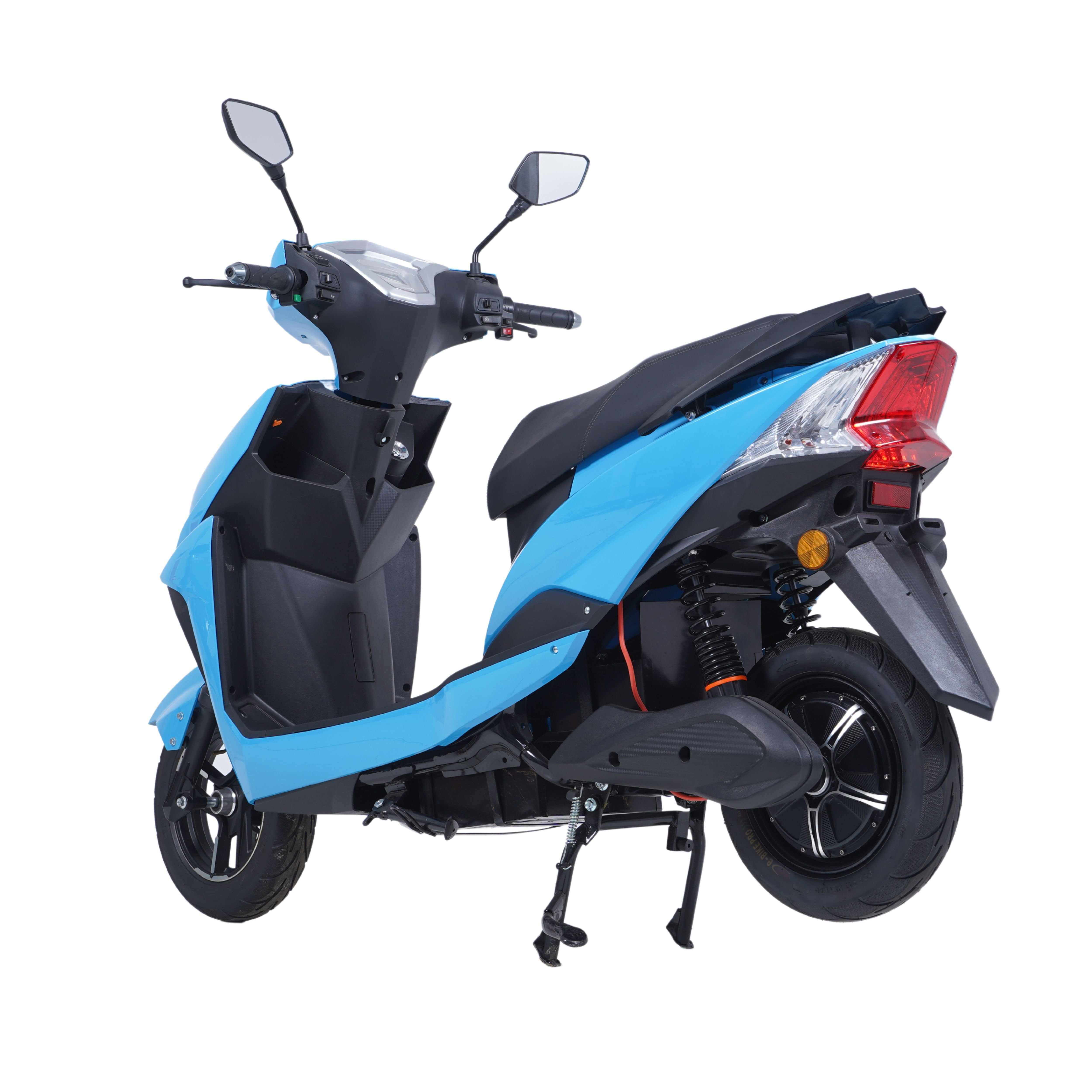 Cheaper high speed electric scooter 60v/72v 20ah ckd electric motorcycle with pedals disc brake electric bicycle for sale