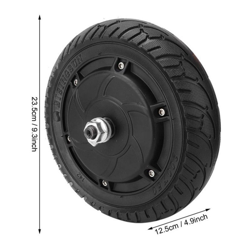 Brushless Motor For Kugoo S1 S2 S3 Electric Scooter Parts 8 Inch 350W Engine Hub Motor Front Wheel Replacement Parts