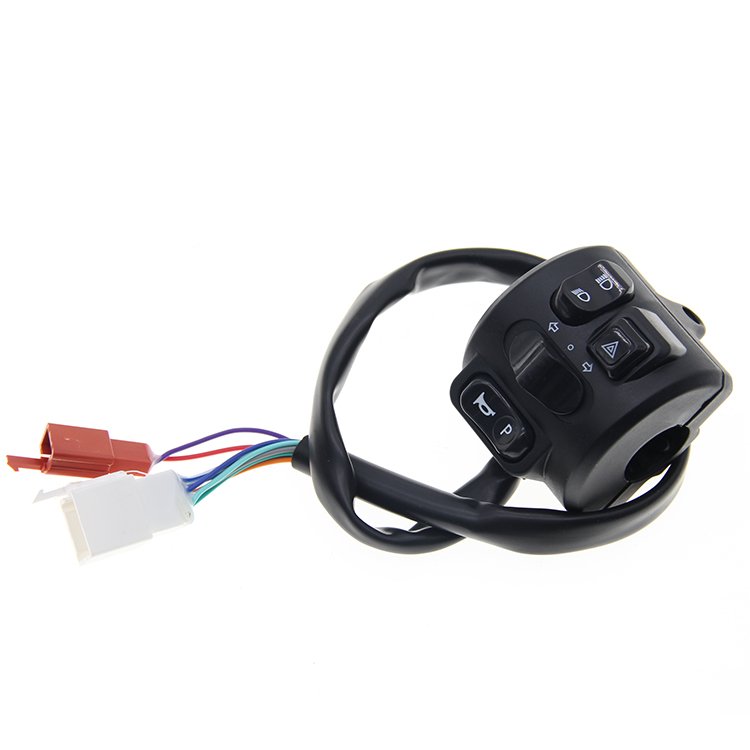 Electric pedal combination switch assembly waterproof button start motorcycle switch handlebar governor assembly