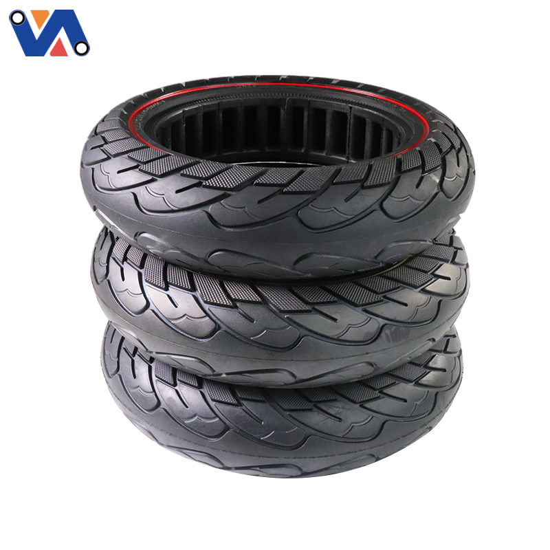 EU stock red yellow 10 Inch 10x2.50 Solid Tyre For MAX G30 / G30P / G30D / Zero 10 /10x Electric Scooter Honeycomb Solid Tire